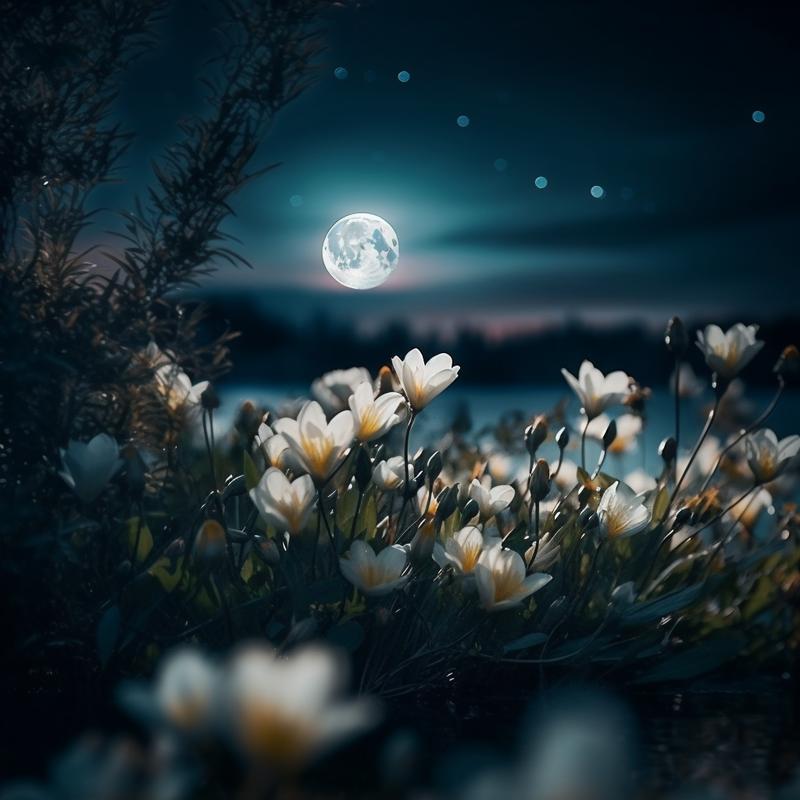 月光花朵图片